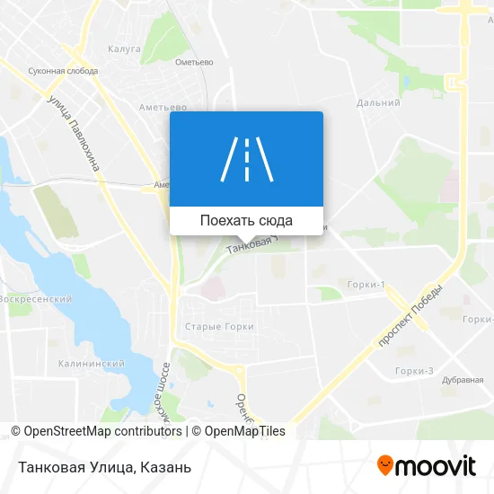 Карта Танковая Улица