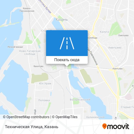 Карта Техническая Улица