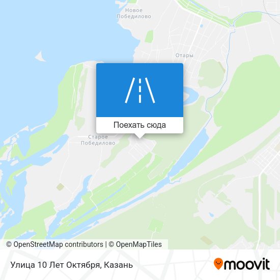 Карта Улица 10 Лет Октября