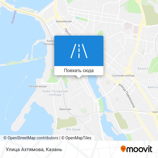 Карта Улица Ахтямова