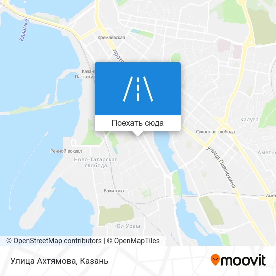 Карта Улица Ахтямова