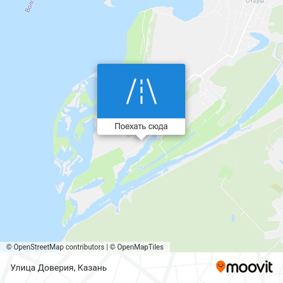 Карта Улица Доверия