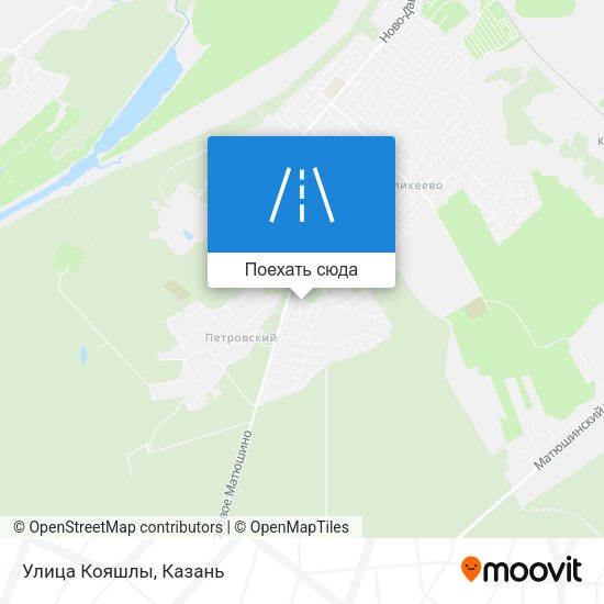 Карта Улица Кояшлы