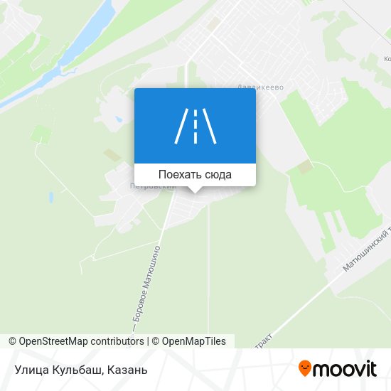 Карта Улица Кульбаш