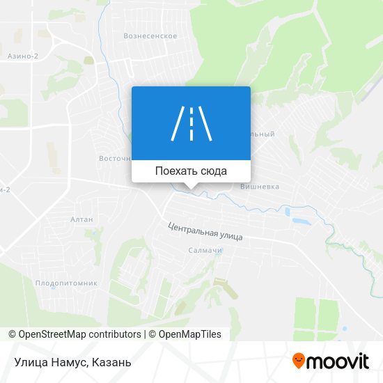 Карта Улица Намус