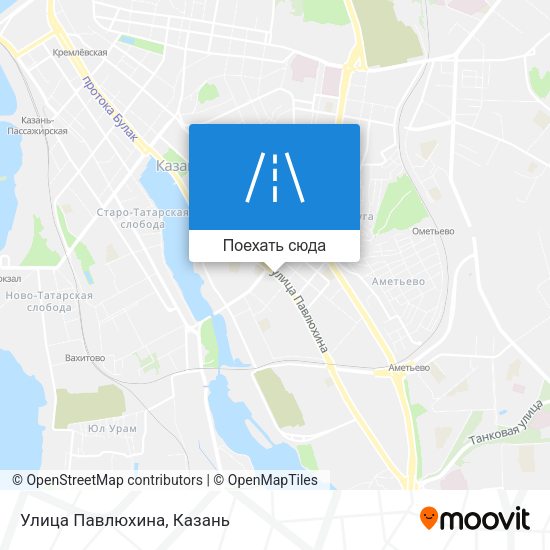 Карта Улица Павлюхина