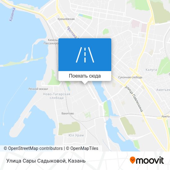 Карта Улица Сары Садыковой