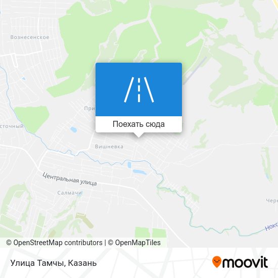 Карта Улица Тамчы