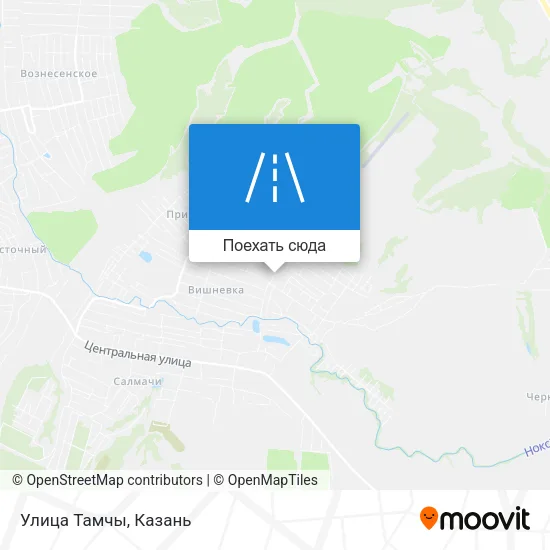 Карта Улица Тамчы