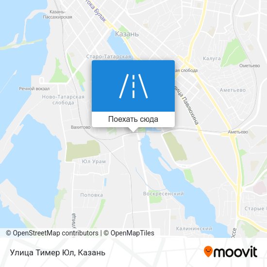 Карта Улица Тимер Юл
