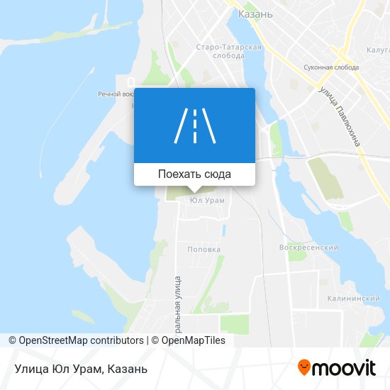 Карта Улица Юл Урам
