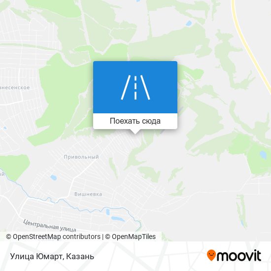 Карта Улица Юмарт