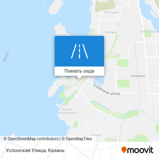 Карта Услонская Улица