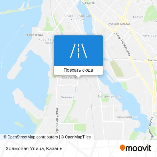 Карта Холмовая Улица