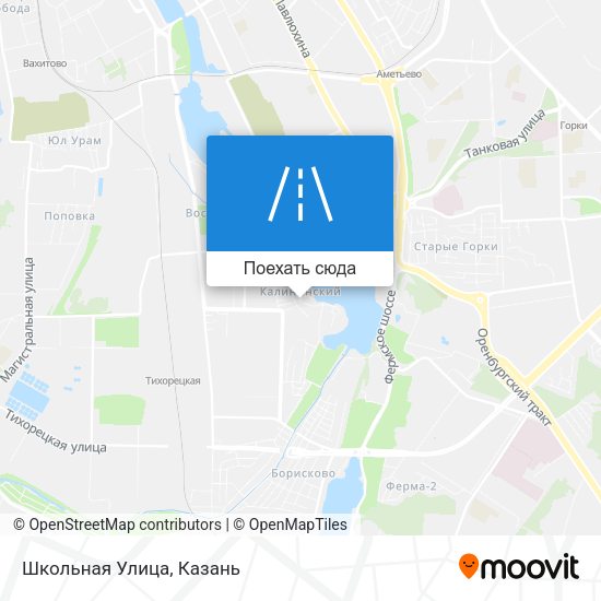 Карта Школьная Улица