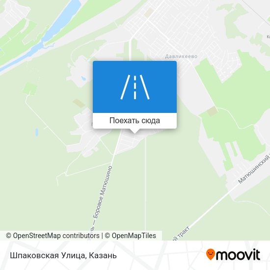 Карта Шпаковская Улица