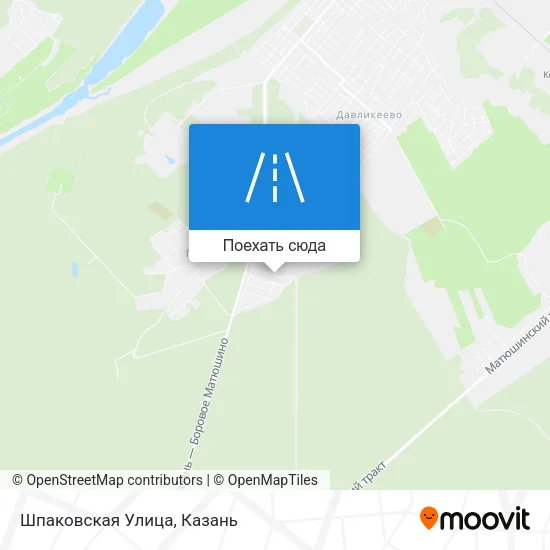 Карта Шпаковская Улица
