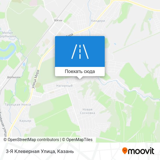 Карта 3-Я Клеверная Улица