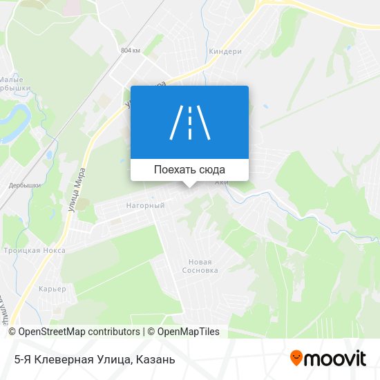 Карта 5-Я Клеверная Улица