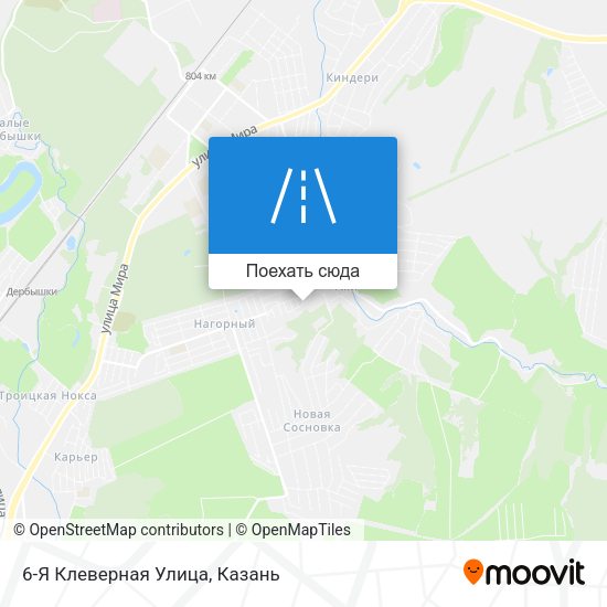 Карта 6-Я Клеверная Улица