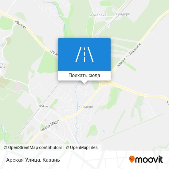 Карта Арская Улица