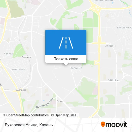 Карта Бухарская Улица