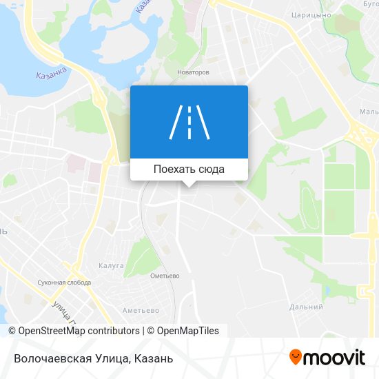 Карта Волочаевская Улица