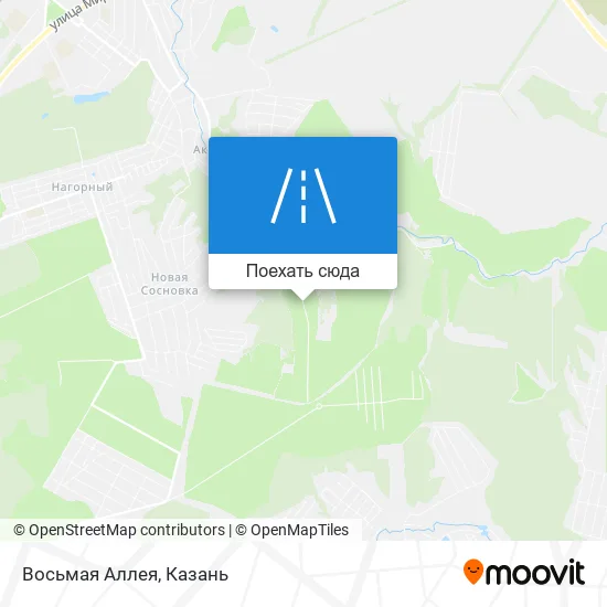 Карта Восьмая Аллея