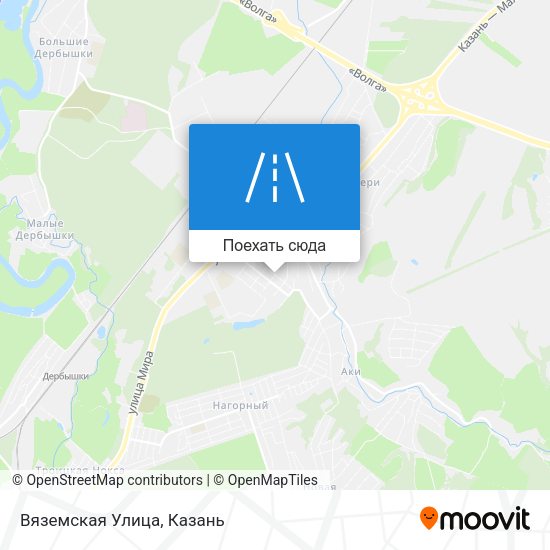 Карта Вяземская Улица