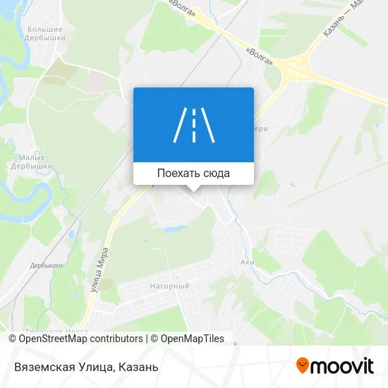 Карта Вяземская Улица