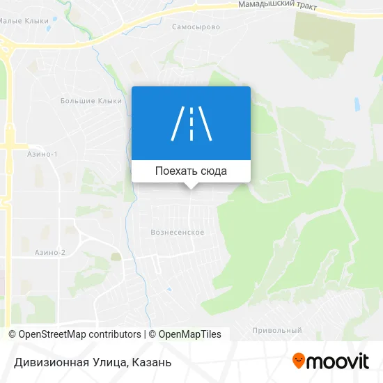 Карта Дивизионная Улица