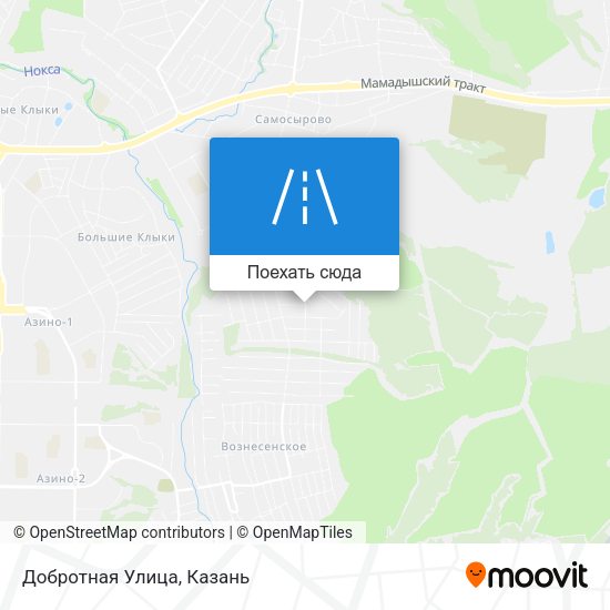 Карта Добротная Улица