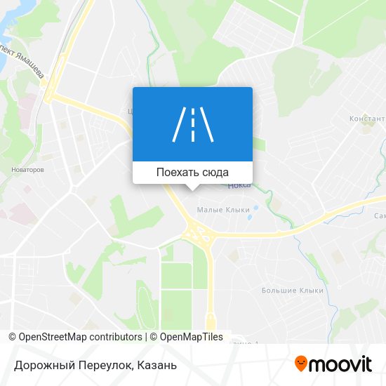 Карта Дорожный Переулок
