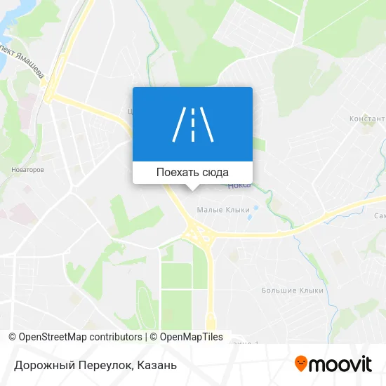 Карта Дорожный Переулок