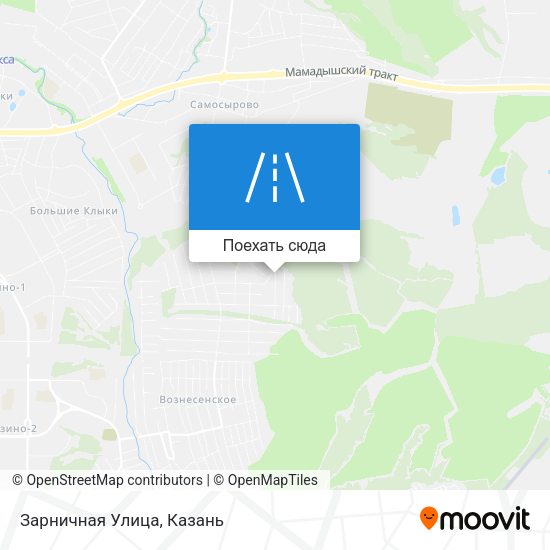 Карта Зарничная Улица