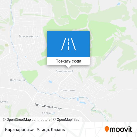 Карта Карачаровская Улица