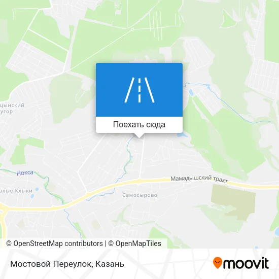 Карта Мостовой Переулок