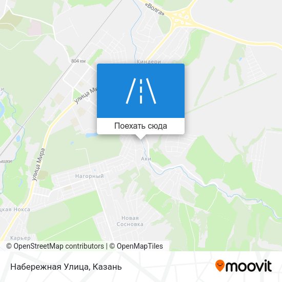 Карта Набережная Улица