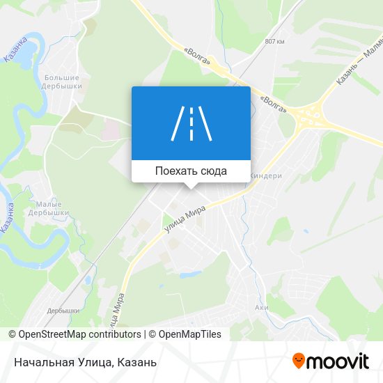 Карта Начальная Улица