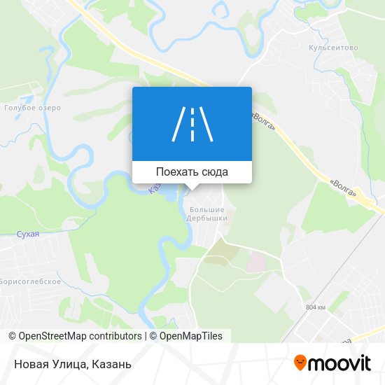 Карта Новая Улица
