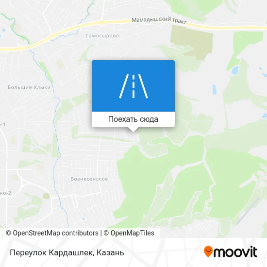 Карта Переулок Кардашлек