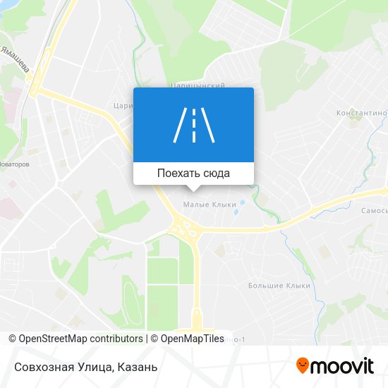 Карта Совхозная Улица