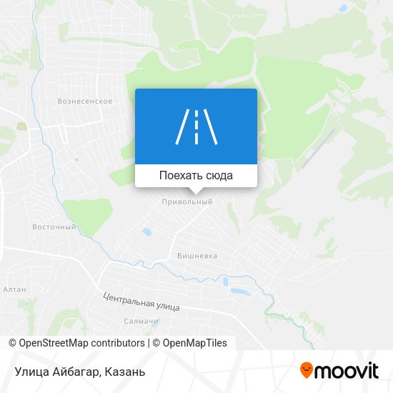 Карта Улица Айбагар