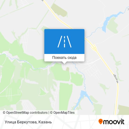 Карта Улица Беркутова