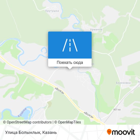 Карта Улица Болынлык