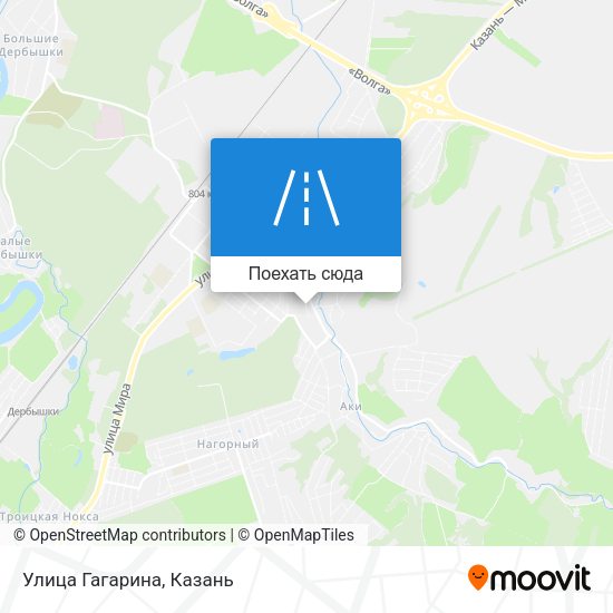 Карта Улица Гагарина