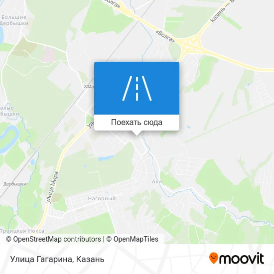 Карта Улица Гагарина