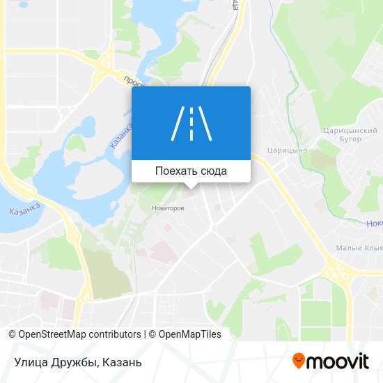 Карта Улица Дружбы