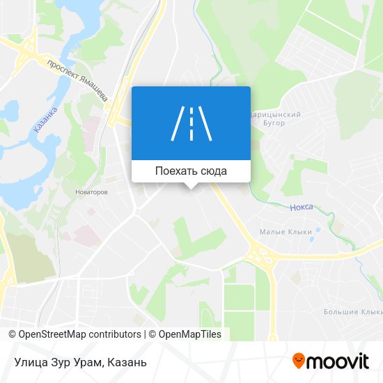 Карта Улица Зур Урам