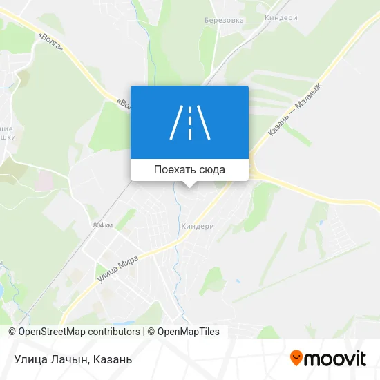 Карта Улица Лачын